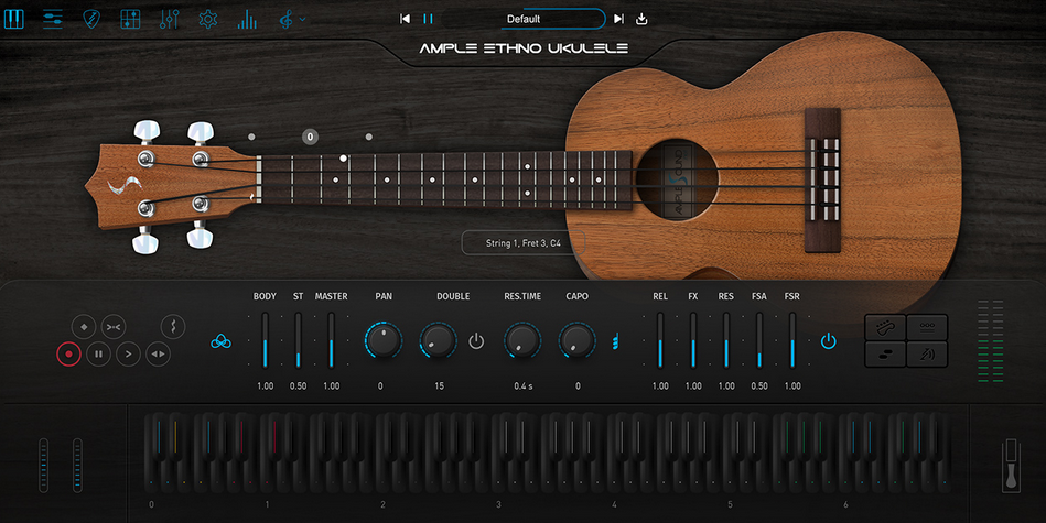 Ample Sound Ample Ethno Ukulele